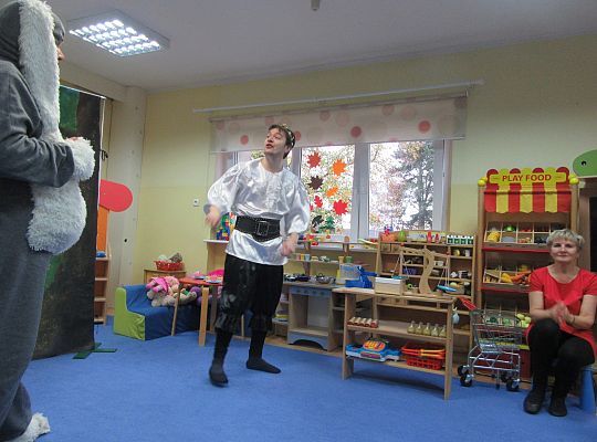 Teatrzyk w przedszkolu "Magia słów"