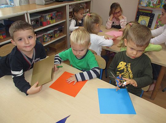 Wolontariusze w przedszkolu gr II