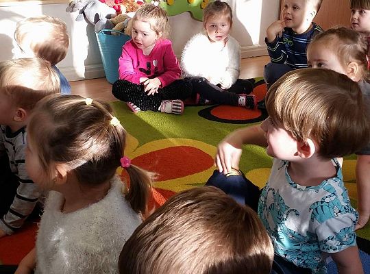 Poznajemy zwierzęta domowe, wizyta Pani ze schroniska