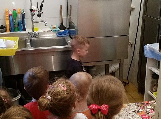 Wizyta w kuchni. Ciąg dalszy poznawania sprzętów elektrycznych