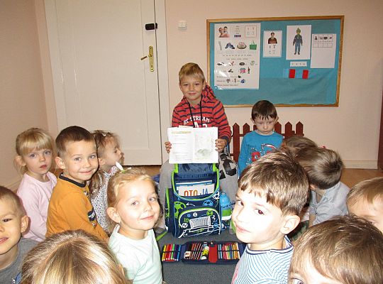 Absolwent naszego przedszkola z wizytą