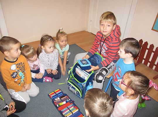 Absolwent naszego przedszkola z wizytą