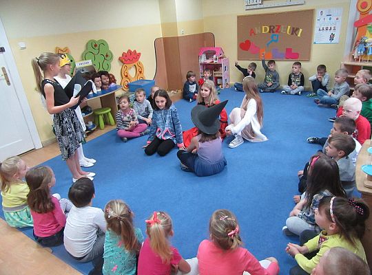 Andrzejki w grupie IV-współpraca ze Szkołą Podstawową nr 5