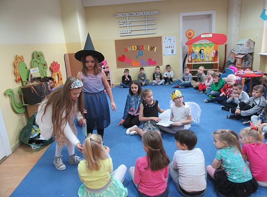 Andrzejki w grupie IV-współpraca ze Szkołą Podstawową nr 5