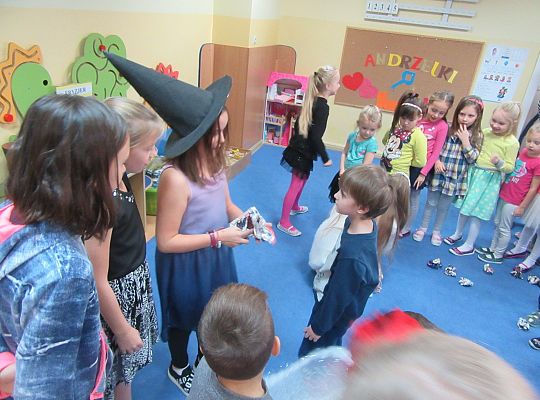 Andrzejki w grupie IV-współpraca ze Szkołą Podstawową nr 5