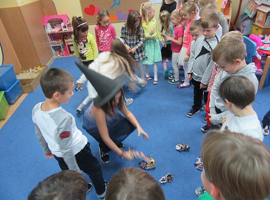 Andrzejki w grupie IV-współpraca ze Szkołą Podstawową nr 5