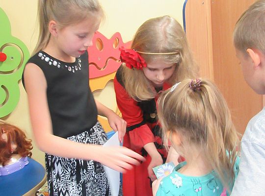 Andrzejki w grupie IV-współpraca ze Szkołą Podstawową nr 5