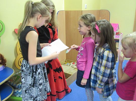 Andrzejki w grupie IV-współpraca ze Szkołą Podstawową nr 5