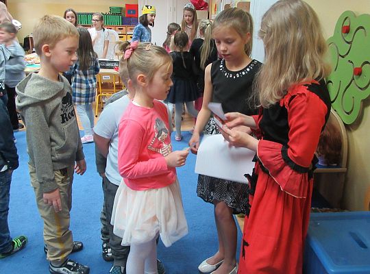 Andrzejki w grupie IV-współpraca ze Szkołą Podstawową nr 5