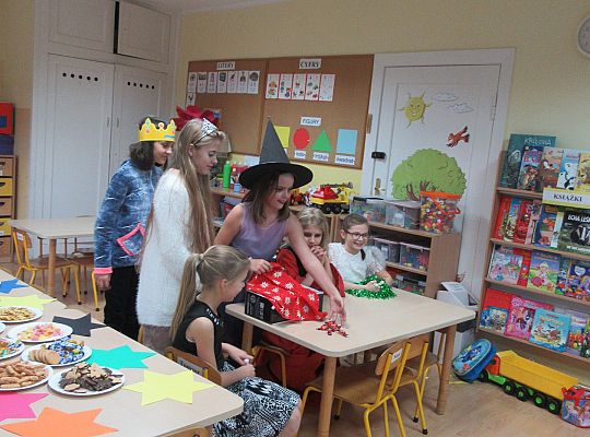 Andrzejki w grupie IV-współpraca ze Szkołą Podstawową nr 5