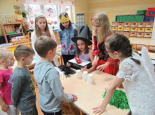 Andrzejki w grupie IV-współpraca ze Szkołą Podstawową nr 5