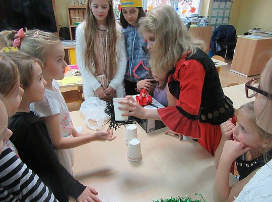 Andrzejki w grupie IV-współpraca ze Szkołą Podstawową nr 5