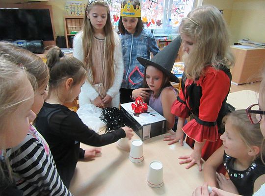 Andrzejki w grupie IV-współpraca ze Szkołą Podstawową nr 5