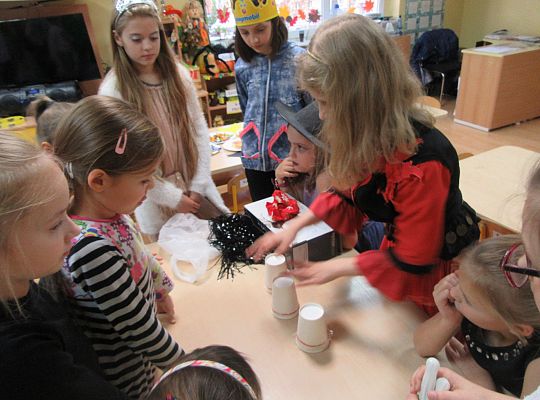 Andrzejki w grupie IV-współpraca ze Szkołą Podstawową nr 5