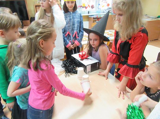 Andrzejki w grupie IV-współpraca ze Szkołą Podstawową nr 5