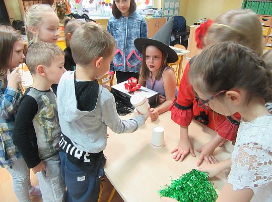 Andrzejki w grupie IV-współpraca ze Szkołą Podstawową nr 5