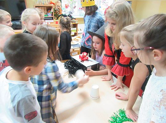 Andrzejki w grupie IV-współpraca ze Szkołą Podstawową nr 5