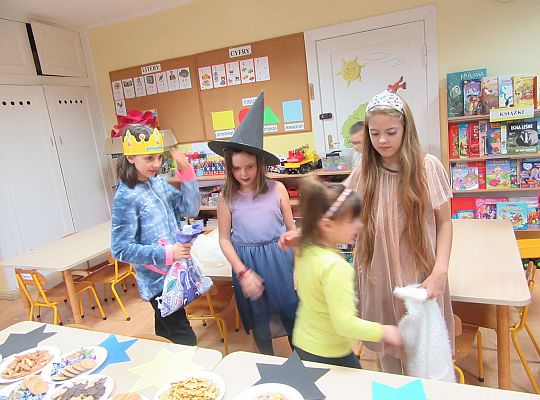 Andrzejki w grupie IV-współpraca ze Szkołą Podstawową nr 5