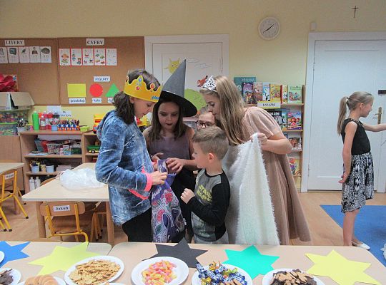 Andrzejki w grupie IV-współpraca ze Szkołą Podstawową nr 5