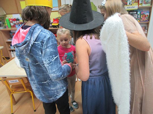 Andrzejki w grupie IV-współpraca ze Szkołą Podstawową nr 5