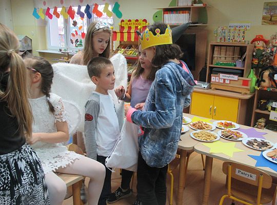 Andrzejki w grupie IV-współpraca ze Szkołą Podstawową nr 5