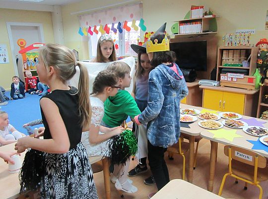 Andrzejki w grupie IV-współpraca ze Szkołą Podstawową nr 5