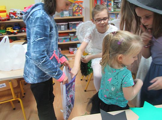 Andrzejki w grupie IV-współpraca ze Szkołą Podstawową nr 5