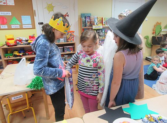 Andrzejki w grupie IV-współpraca ze Szkołą Podstawową nr 5