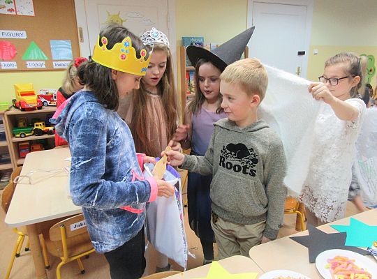 Andrzejki w grupie IV-współpraca ze Szkołą Podstawową nr 5