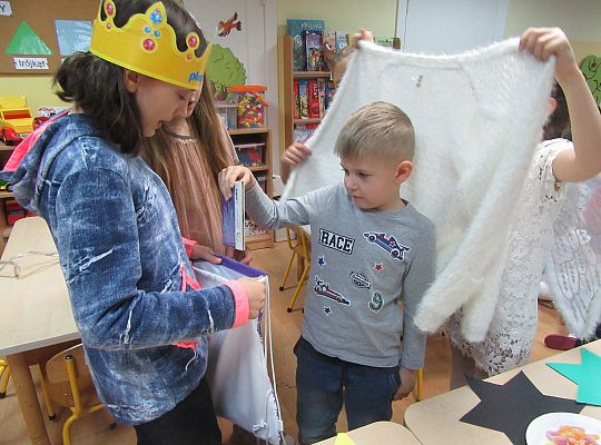 Andrzejki w grupie IV-współpraca ze Szkołą Podstawową nr 5