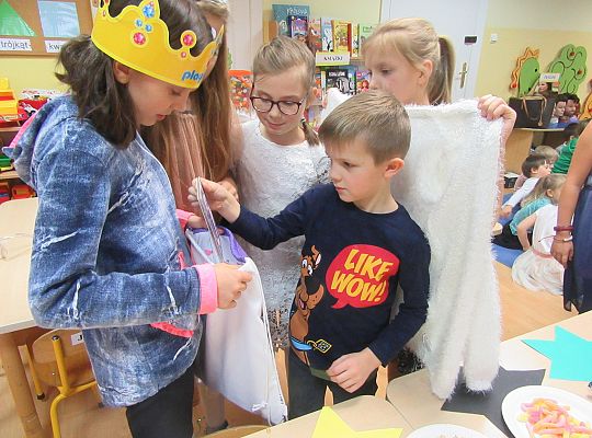 Andrzejki w grupie IV-współpraca ze Szkołą Podstawową nr 5