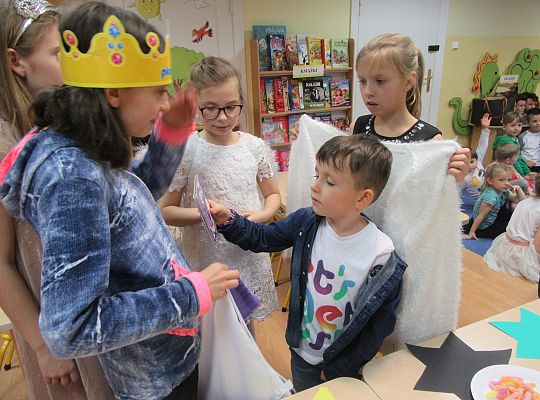 Andrzejki w grupie IV-współpraca ze Szkołą Podstawową nr 5