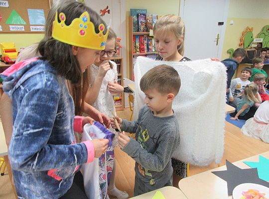 Andrzejki w grupie IV-współpraca ze Szkołą Podstawową nr 5