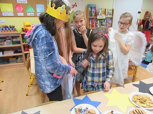 Andrzejki w grupie IV-współpraca ze Szkołą Podstawową nr 5