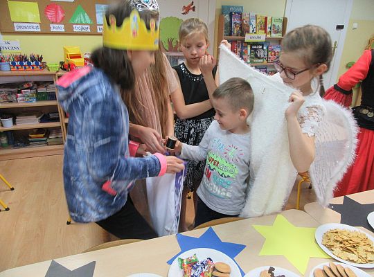 Andrzejki w grupie IV-współpraca ze Szkołą Podstawową nr 5