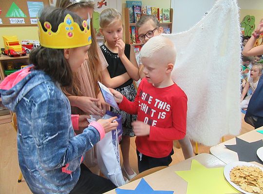 Andrzejki w grupie IV-współpraca ze Szkołą Podstawową nr 5