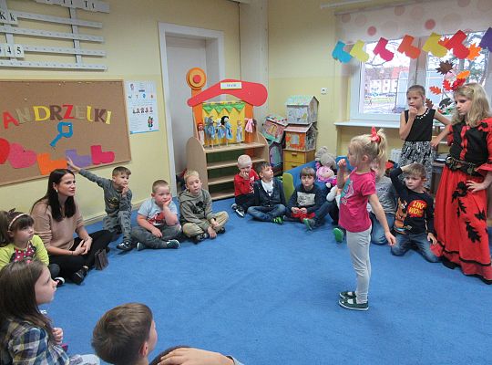 Andrzejki w grupie IV-współpraca ze Szkołą Podstawową nr 5