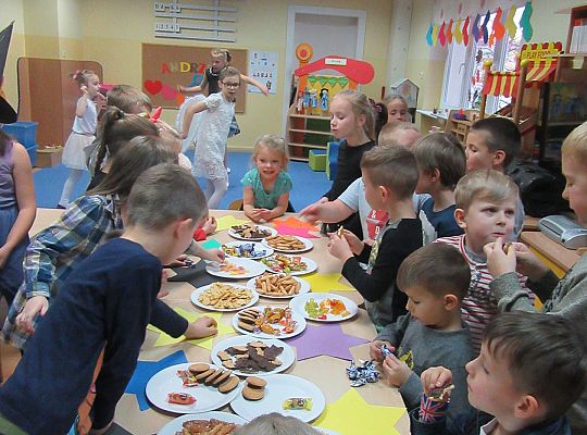 Andrzejki w grupie IV-współpraca ze Szkołą Podstawową nr 5