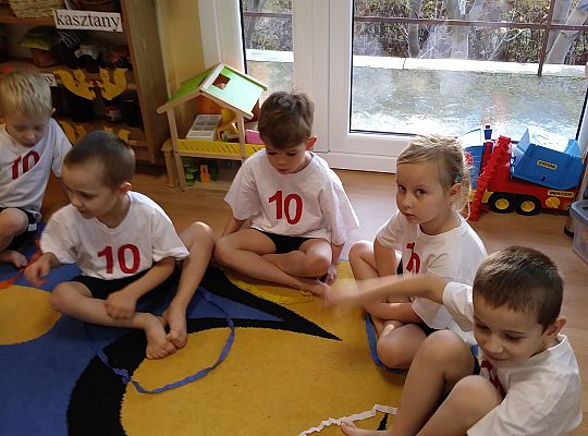 Ćwiczenia gimnastyczne w grupie III