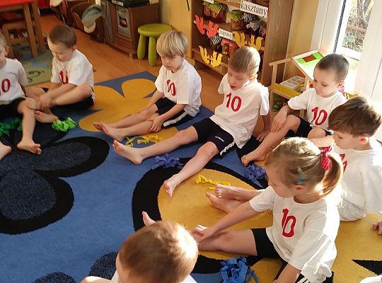 Ćwiczenia gimnastyczne w grupie III