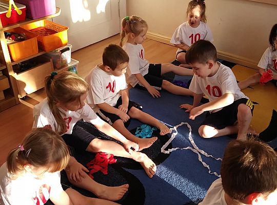 Ćwiczenia gimnastyczne w grupie III