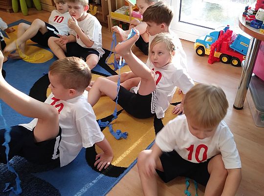 Ćwiczenia gimnastyczne w grupie III