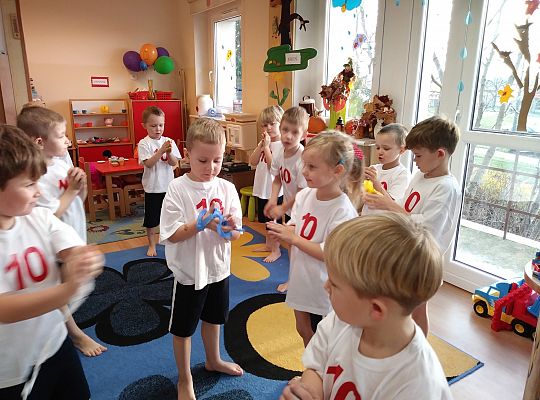 Ćwiczenia gimnastyczne w grupie III