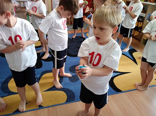 Ćwiczenia gimnastyczne w grupie III