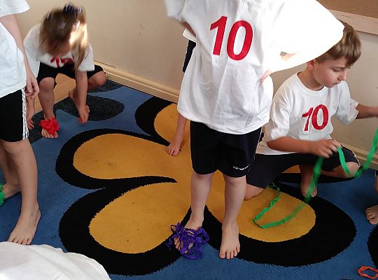 Ćwiczenia gimnastyczne w grupie III