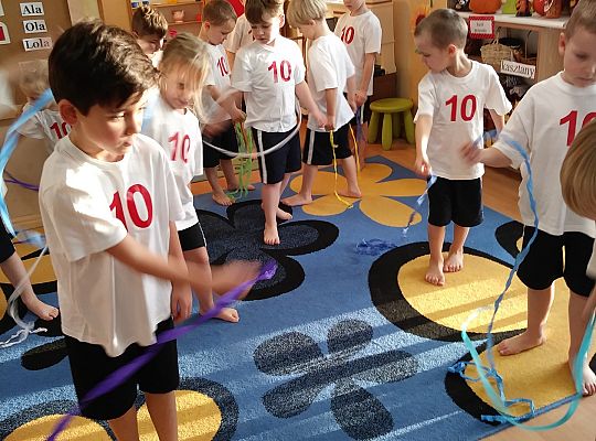 Ćwiczenia gimnastyczne w grupie III