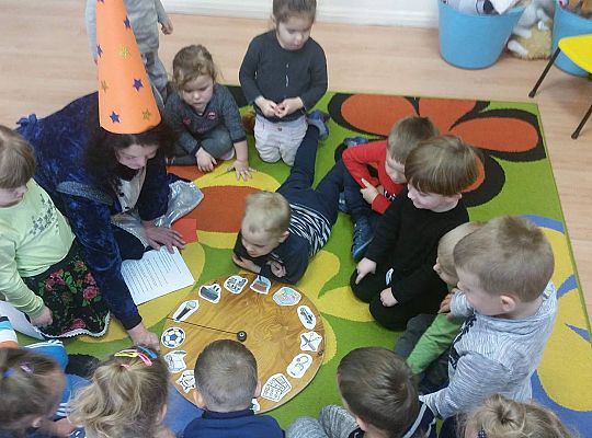 Andrzejki w przedszkolu