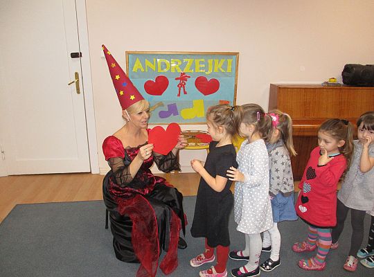 Andrzejki w przedszkolu