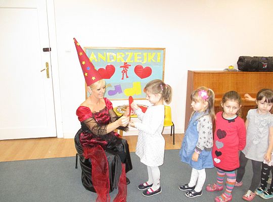 Andrzejki w przedszkolu