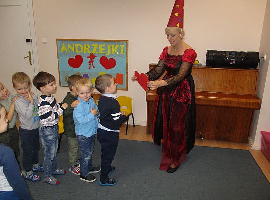 Andrzejki w przedszkolu